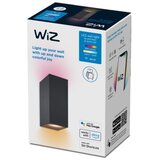 Wiz LED RGBW prigušiva zidna svetiljka UP&DOWN 2xGU10/4,7W/230V crna Wi-Fi | Eponuda.com