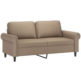  Dvosed kapučino barve 140 cm umetno usnje | Shoptok.si