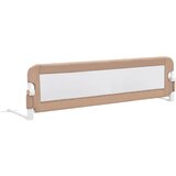  Sigurnosna ogradica za dječji krevet bež 150 x 42 cm poliester | Eponuda.ba