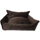 Spott Pet fotelja plišana 130x70 /(22-30-42 cm) punjena Memori penom