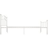  Posteljni okvir bel kovinski 140x200 cm, (20606627) | Shoptok.si