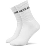 Jack & Jones Muške čarape 12266536, 5/1, Bele