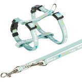 Trixie oprsnica z povodcem za pse Junior M-L 27-45 cm/10 mm 2 m mint Cene