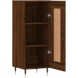  Komoda boja smeđeg hrasta 34 5 x 34 x 90 cm konstruirano drvo | shoptok.hr
