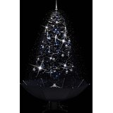  Božićno drvce koje sniježi sa stalkom crno 190 cm PVC | shoptok.hr