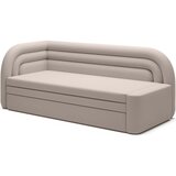 ELTAP Bež baršunasti sklopiva/s prostorom za odlaganje sofa s lijevim kutom 223 cm Fabillo – | shoptok.hr