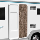 Furnova Zavesa proti mrčesu bež in temno rjava 56x185 cm šenilja, (21917745) | Shoptok.si