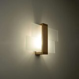  Zidna lampa FENIKS 1 prirodno drvo | shoptok.hr