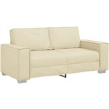  Dvosjed Sofe Krem 140 cm Umjetna koža | shoptok.hr