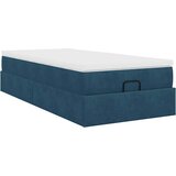  Okvir kreveta s madraca tamnoplavi 90x200cm baršunasti | shoptok.hr