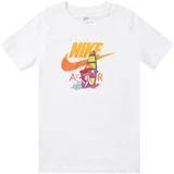 Nike Sportswear Majica voda / oranžna / rdeča / bela