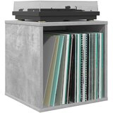  Kutija za vinilne albume 2 kom. Betonska siva 37 x 36 5 x 38 cm - Betonska siva 2 | shoptok.hr