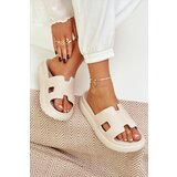 PS1 Foam Slippers With Cutouts Light Beige Neladith | Shoptok.si