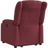  Električni naslonjač na podizanje od tkanine boja vina | Eponuda.com