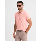 Ombre Cotton pique knit polo shirt - pink | shoptok.hr