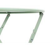 Bistro Stol Svijetla mint boja Ø 50 x 71 cm Čelik s prahom | Eponuda.ba