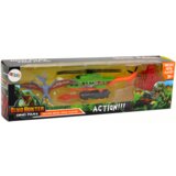 Green Helicopter Dinosaur Transport Dino Park Set | shoptok.hr