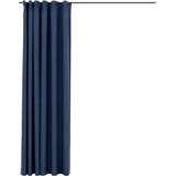  Zavjesa za zamračivanje s kukama plava 290 x 245 cm | shoptok.hr