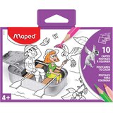 Maped pobarvanka razglednice | Shoptok.si