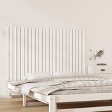 vidaXL Zidno uzglavlje bijelo 147 x 3 x 90 cm od masivne borovine Cijene