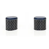 KUTIJA TRELIS OLD BLUE 14 x 12 x 13CM KONTENSAN