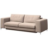 Rodier Bež žametna raztegljiva sedežna garnitura 256 cm Rene – | Shoptok.si