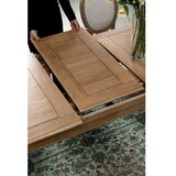 BIZZOTTO Proširiv blagovaonski stol s dodatnom pločom od masivnog manga 90x180 cm Domitille – | shoptok.hr