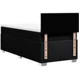  Krevet s oprugama i madracem crni 90x200 cm od tkanine | shoptok.hr