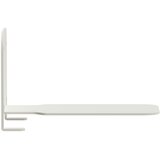  Lebdeća polica s policom Zidne 24 pcs Bijeli 6 x 10,8 x 6,6 cm | shoptok.hr