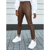 DStreet Spodnie damskie woskowane BRIAL kamelowe | Shoptok.si