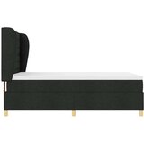  Posteljni pod z vzmetnico Črna 140x190 cm Blago, (22051869) | Shoptok.si