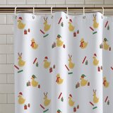 Catherine Lansfield Tuš zavjesa 180x180 cm Christmas Quacker – | shoptok.hr