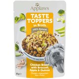Applaws Taste Toppers vrečke v bujonu 12 x 85 g - Piščanec z brokolijem, jabolkom & kvinojo Cene