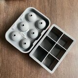 Venisymlis 2 Siva Silikonska Modela Za Ledene Kocke, 1 Model Za Kroglice (18 X 12,5 X 5 Cm), (22124571) | Shoptok.si