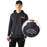 New Era muški Baltimore Ravens Outline Logo pulover sa kapuljačom | shoptok.hr