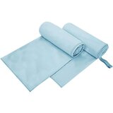 vidaXL Športne brisače 2 pcs Modra 200 x 100 cm Poliester in poliamid | Shoptok.si