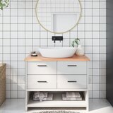  Kupaonska radna ploča svjetlosmeđa 100x50x2 cm tretirano drvo | shoptok.hr