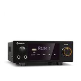 Auna AMP-2 DG stereo HiFi pojačalo, 2 x 50 W, RMS, BT/USB, optički & koaksijalni digitalni ulaz Cijene