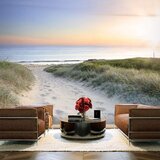  Samoljepljiva foto tapeta - Morning walk on the beach 196x140 Cijene