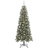 vidaXL Umestno božično drevo med 300 LED Zelena 76 x 76 x 150 cm | Shoptok.si