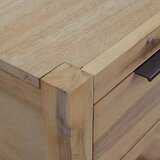  Noćni ormarići s ladicama 2 kom 40x30x48cm masivno drvo bagrema | Eponuda.com