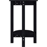  Stolić za kavu crni Ø 40x60 cm od masivne borovine | shoptok.hr