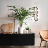  LED luster na sajli BOLLA LED/17W/230V pr. 16 cm sjajni hrom/dimljeno-siva | Eponuda.com