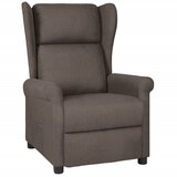 vidaXL Naslanjač iz rjavega blaga, (21007919) | Shoptok.si