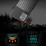 Onasi silikonski ovitek Tunder Armor za Samsung Galaxy A33 5G A336 - črn | Shoptok.si