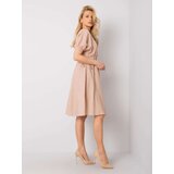 RUE PARIS Dress-217-SK-25663.02-beige | shoptok.hr