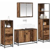 vidaXL Komplet pohištva za kopalnico 4 pcs Star les 90 x 33 x 60 cm | Shoptok.si