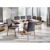Cantus KOTNA KLOP, tekstil, leseni material siva, barve hrasta | Shoptok.si