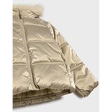 Sinsay Prošivena puffer jakna s kapuljačom i krznom | shoptok.hr