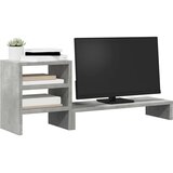  Stalak za monitor sa stolnim organizatorom boja betona drveni | shoptok.hr